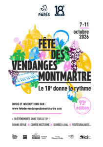 Le 18ᵉ donne le rythme : bienvenue à la 93ᵉ Fête des Vendanges de Montmartre